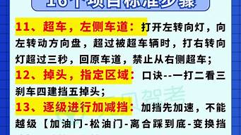 金手指驾校一点通科目四