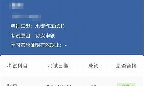 科目二过了为啥没成绩了_科目二过了为啥没